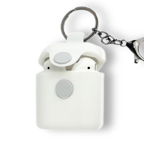 Чехол для AirPods 1/2 BAG White